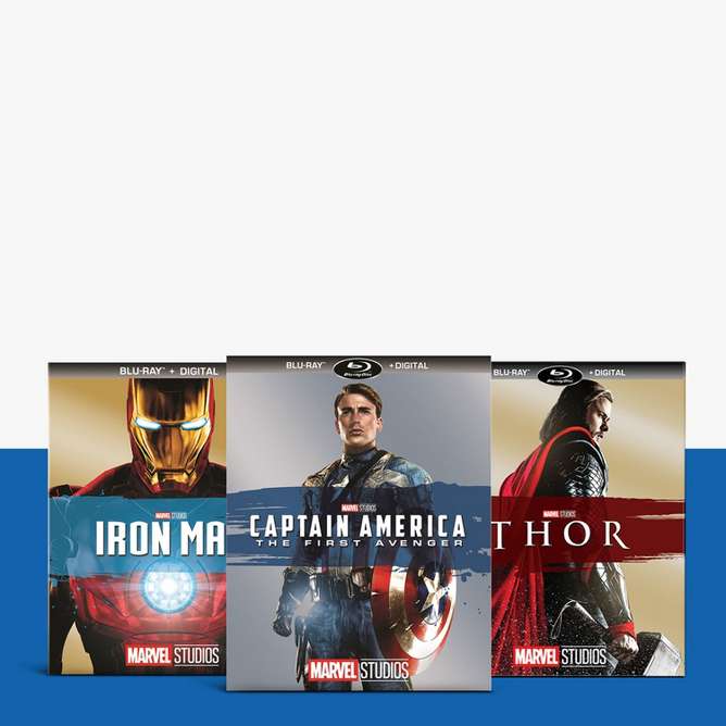 Iron Man, Captain America, Thor