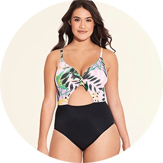 target slimming bathing suits