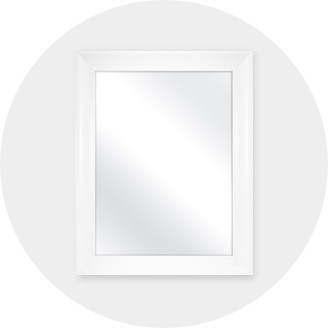 white mirror