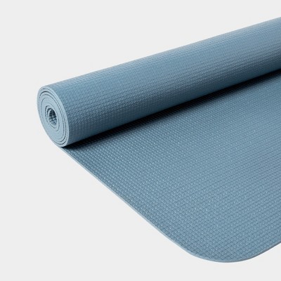 GoFit Printed Yoga Mat - Blue, Purple, and Green